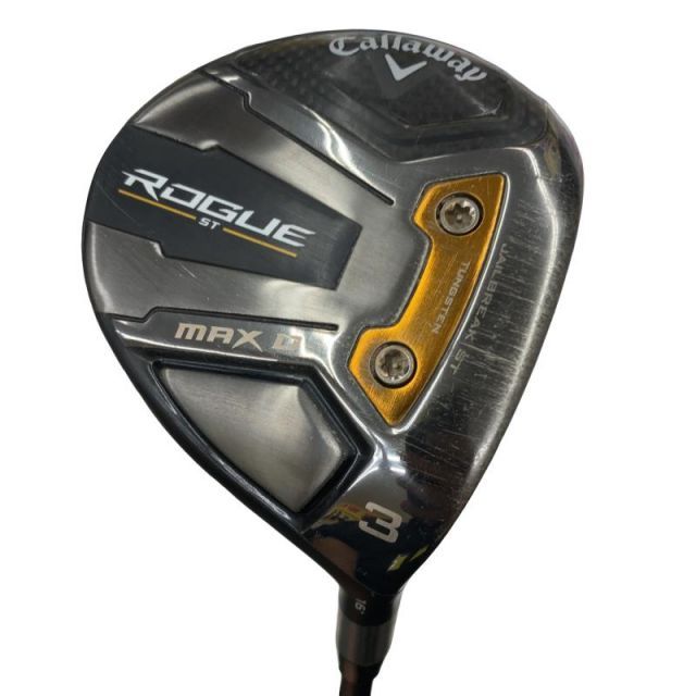 【中古】 キャロウェイ ROGUE ST MAX D 3W フェアウェイウッド FW VENTUS 5 for CW(ROGUE ST FW) (フレックスS) メンズ 男性用 右利き 右用 Cランク ゴルフクラブ