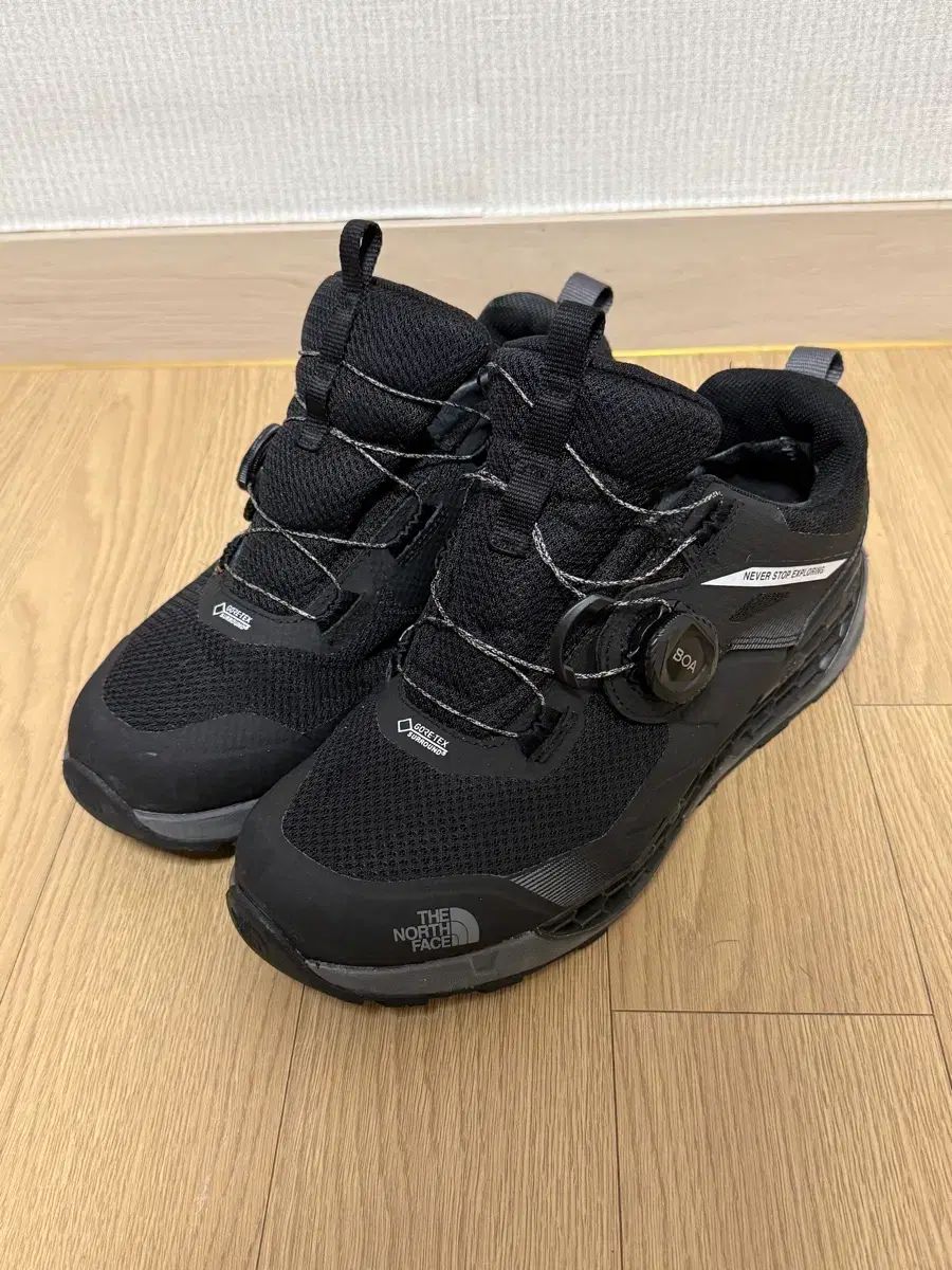 ザノースフェイス ゴアテックス BOA ブラック 登山靴