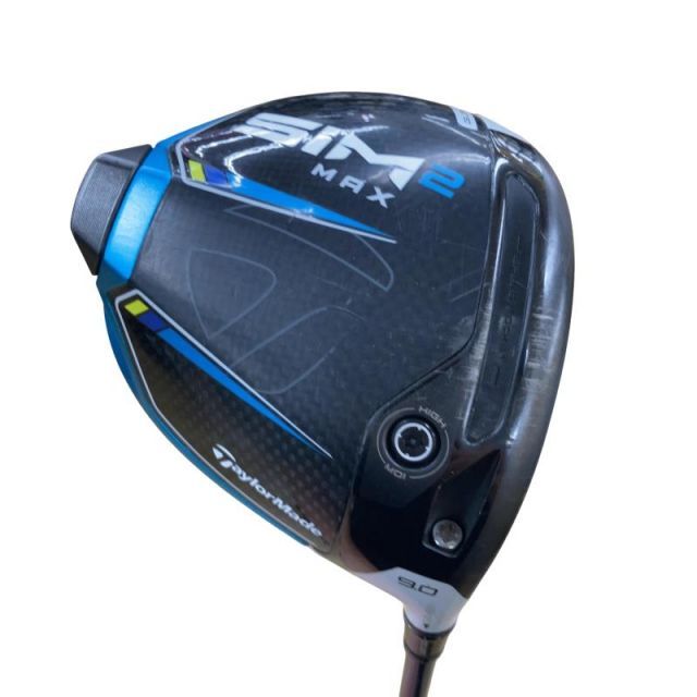 【中古】 テーラーメイド SIM2 MAX 9° ドライバー DR TENSEI BLUE TM50(SIM2 DR) (フレックスS) メンズ 男性用 右利き 右用 Cランク ゴルフクラブ