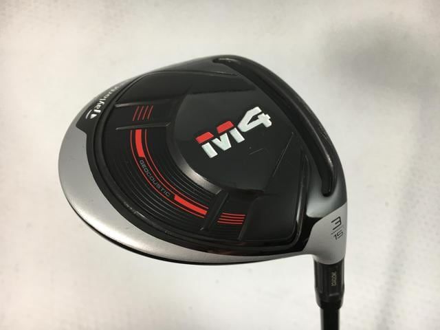 返品OK 【中古ゴルフクラブ】テーラーメイド M4 フェアウェイ 2021 ATMOS RED 3W