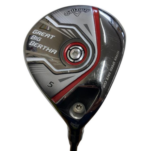 【中古】 キャロウェイ GREAT BIG BERTHA(2015) 5W フェアウェイウッド FW BIG BERTHA(2015)フェアウェイ (フレックスS) メンズ 男性用 右利き 右用 Cランク ゴルフクラブ