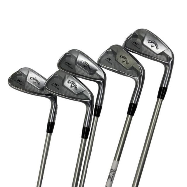 【中古】 キャロウェイ X FORGED STAR(2021) 6S アイアンセット IR リシャフト (フレックスその他) メンズ 男性用 右利き 右用 Dランク ゴルフクラブ