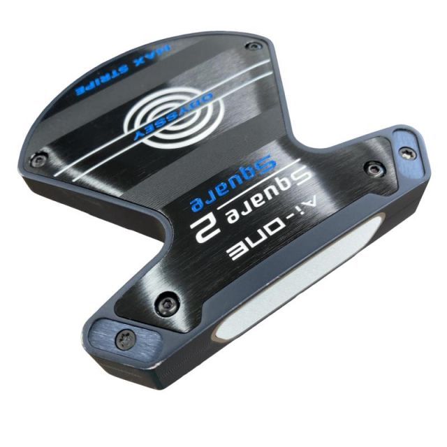 【中古】 オデッセイ Ai-ONE SQUARE 2 SQUARE MAX STRIPE 33インチ パター PT STROKE LAB 90 スチール (フレックスその他) メンズ 男性用 右利き 右用 Bランク ゴルフクラブ