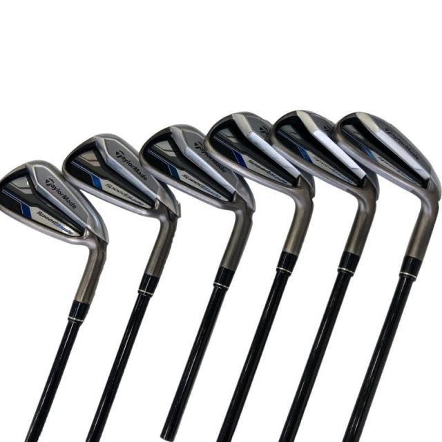 【中古】 テーラーメイド Speed Blade 6S アイアンセット IR TM7-114 (フレックスS) メンズ 男性用 右利き 右用 Cランク ゴルフクラブ