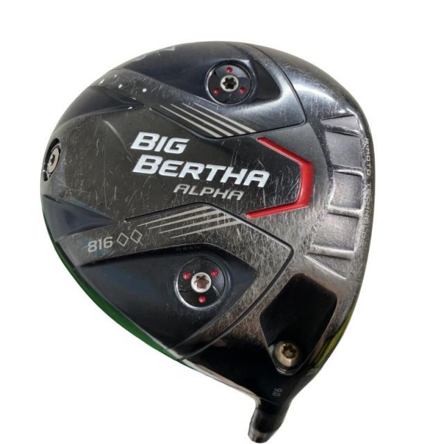【中古】 キャロウェイ BIG BERTHA ALPHA 816◆◆ 9° ドライバー DR Tour AD GP-6 (フレックスS) メンズ 男性用 右利き 右用 Cランク ゴルフクラブ