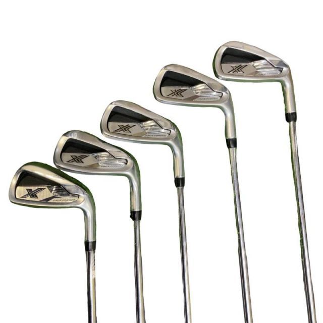 【中古】 ダンロップ XXIO(2024) eks 5S アイアンセット IR Dynamic Gold 95 (フレックスS) メンズ 男性用 右利き 右用 Cランク ゴルフクラブ