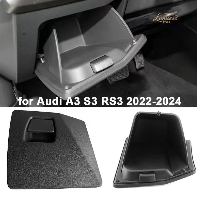 LEFT HAND DRIVER SIDE STORAGE BOX CONSOLE STORAGE GLOVE BOX AUDI A3 S3 RS3 2022-2024 8Y1863084A
