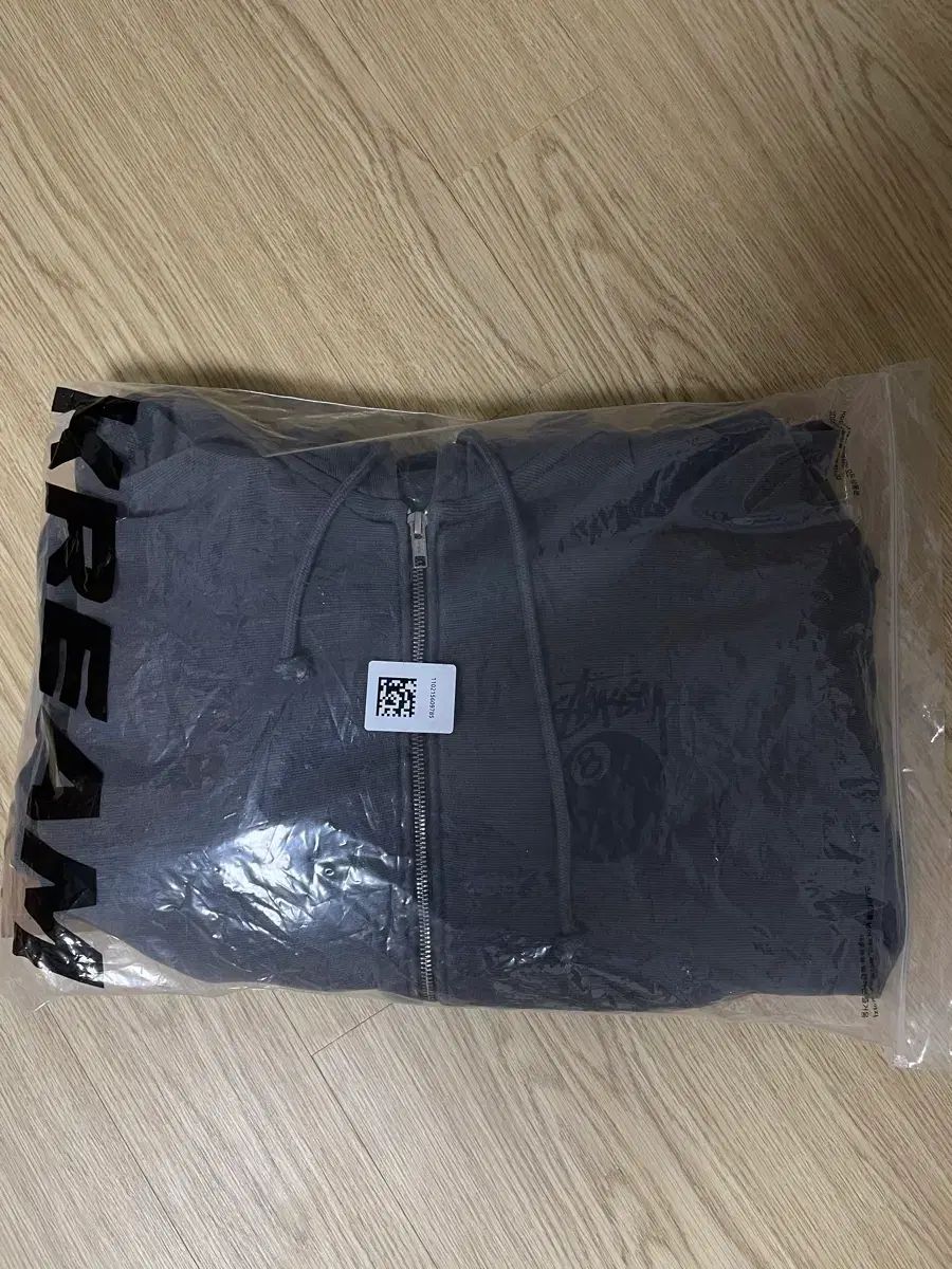 XL STUSSY 8ボール PIGMENT ピグメント DYED ジップ WHOOD ブラック