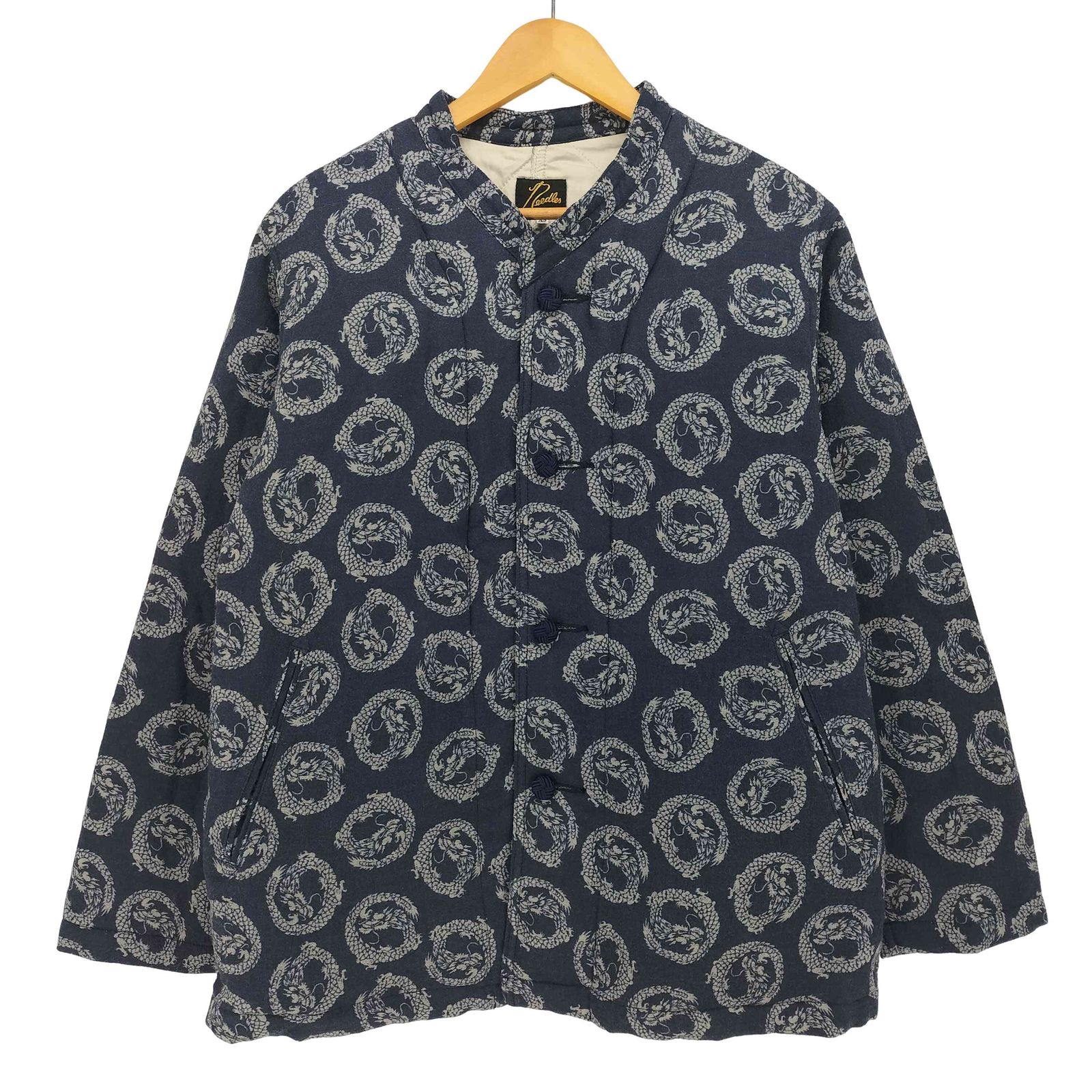 ニードルズ Needles 18AW ORIENTAL BUTTON STAND COLLAR COVERALL