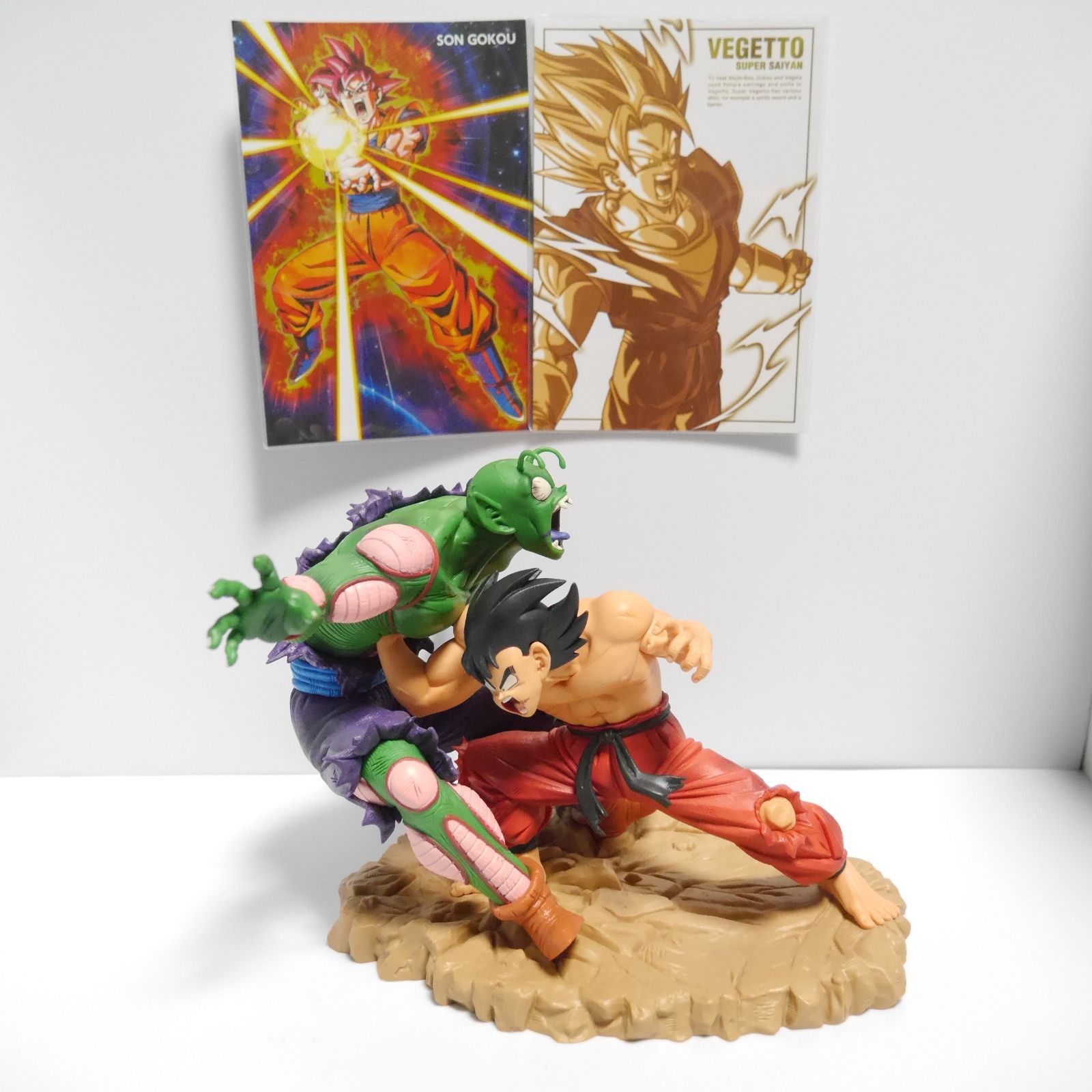 ドラゴンボール 孫悟空VSマジュニア フィギュア ガレージキット ドラゴンボール 孫悟空 VS マジュニア フィギュア 箱無し 中古 長期