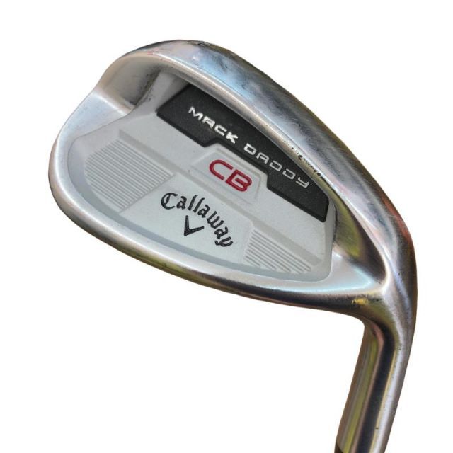 【中古】 キャロウェイ MACK DADDY CB クロムメッキ 54°/14° ウェッジ WG NS PRO 950GH neo (フレックスS) メンズ 男性用 右利き 右用 Cランク ゴルフクラブ