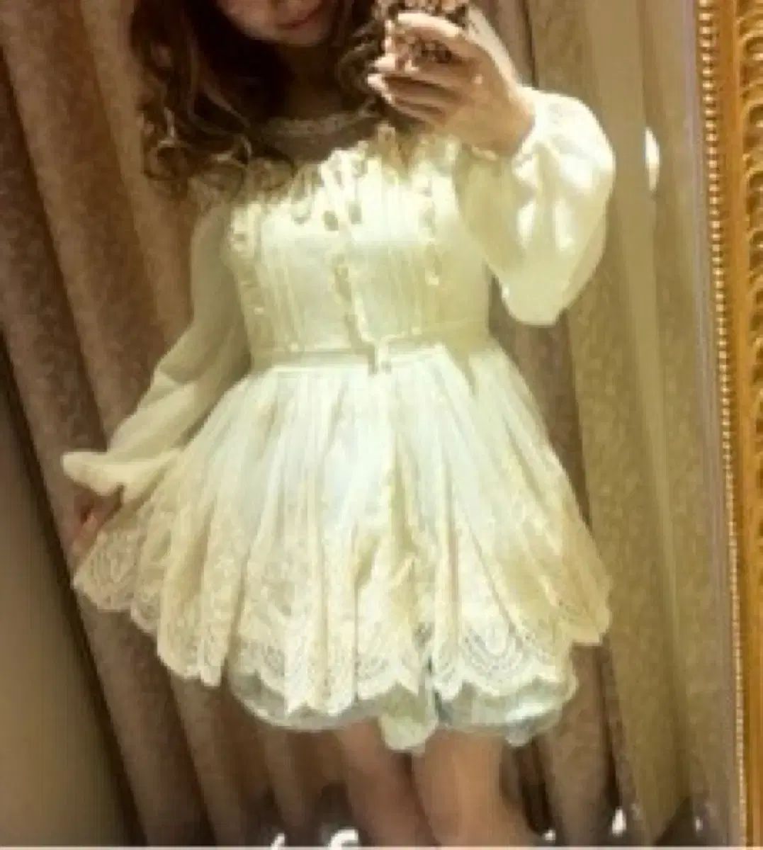 リズリサ 古典 ピンターコル 必須アイテム 姫カジ ラテギャル 姫ギャル ぽんわり レース トップス