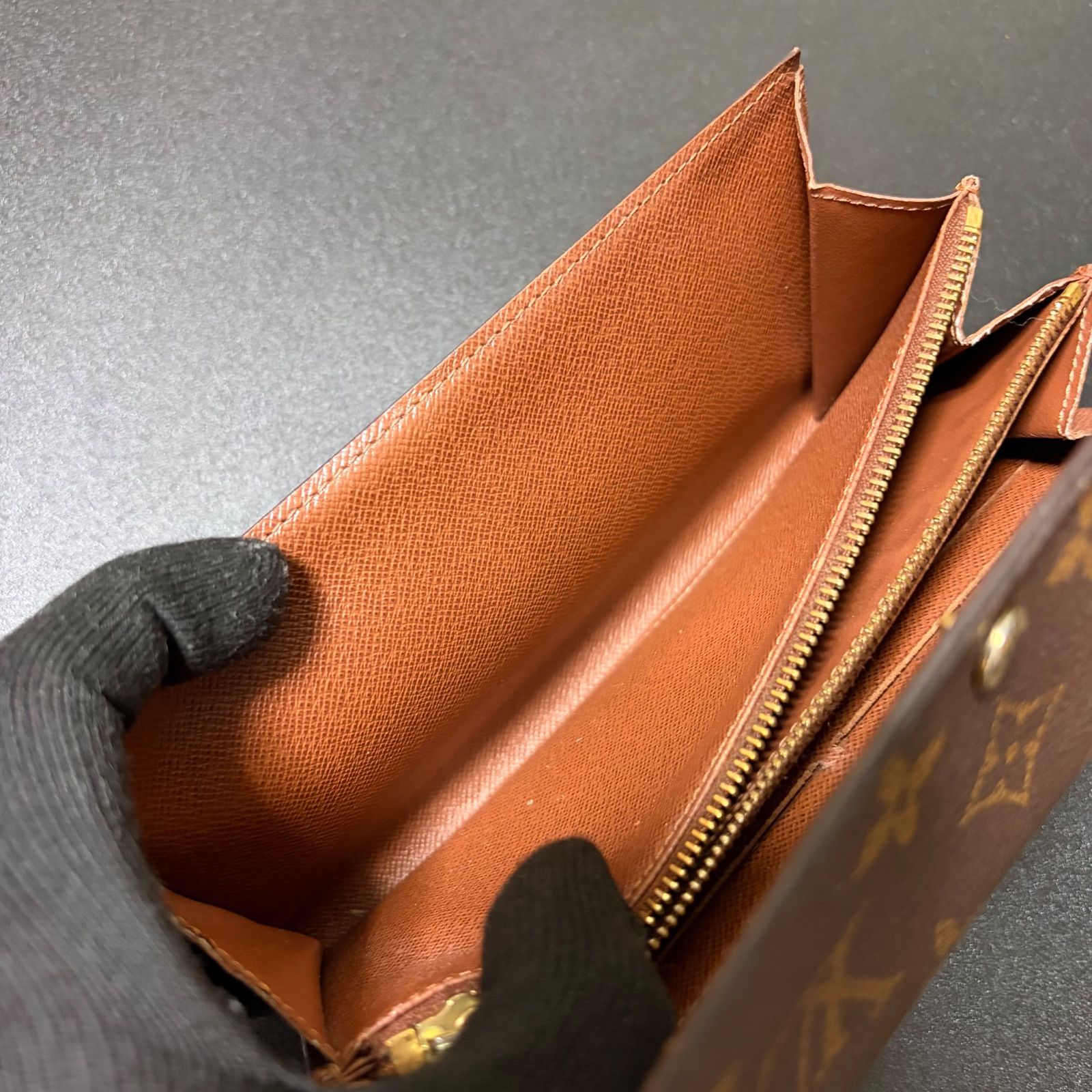 f75 ポルトフォイユ サラ 旧型 Louis Vuitton ルイ ヴィトン 2つ 折り