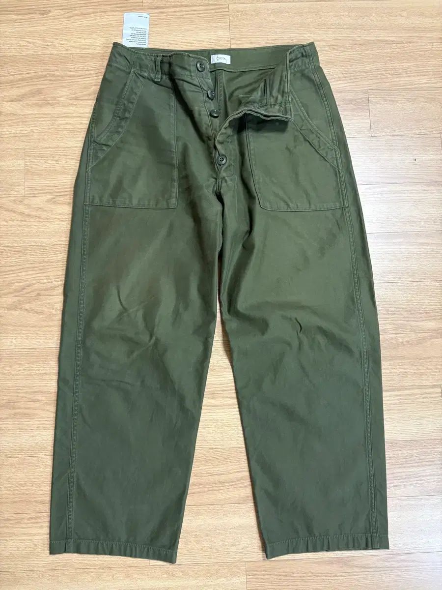 CIOTA シオタ ファティーグ パンツ オリーブ 5サイズ