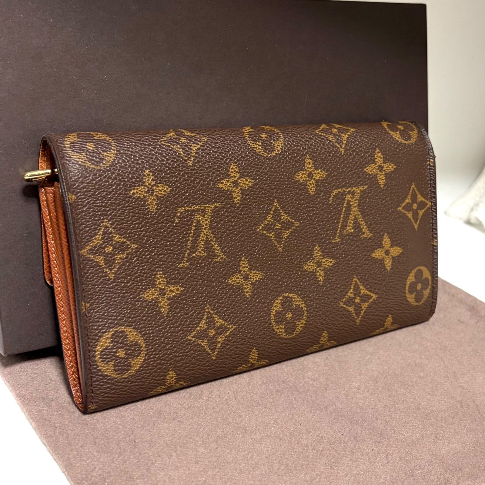 f74 ポルトモネ クレディ ポルトフォイユ サラ 旧型 Louis Vuitton