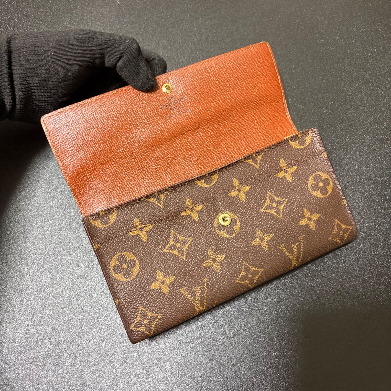 f74 ポルトモネ クレディ ポルトフォイユ サラ 旧型 Louis Vuitton