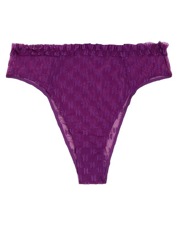 カール ラガーフェルド レディース アンダーウェアスリープウェア ショーツブリーフ KARLAGERFELD ショーツ Plum プラム