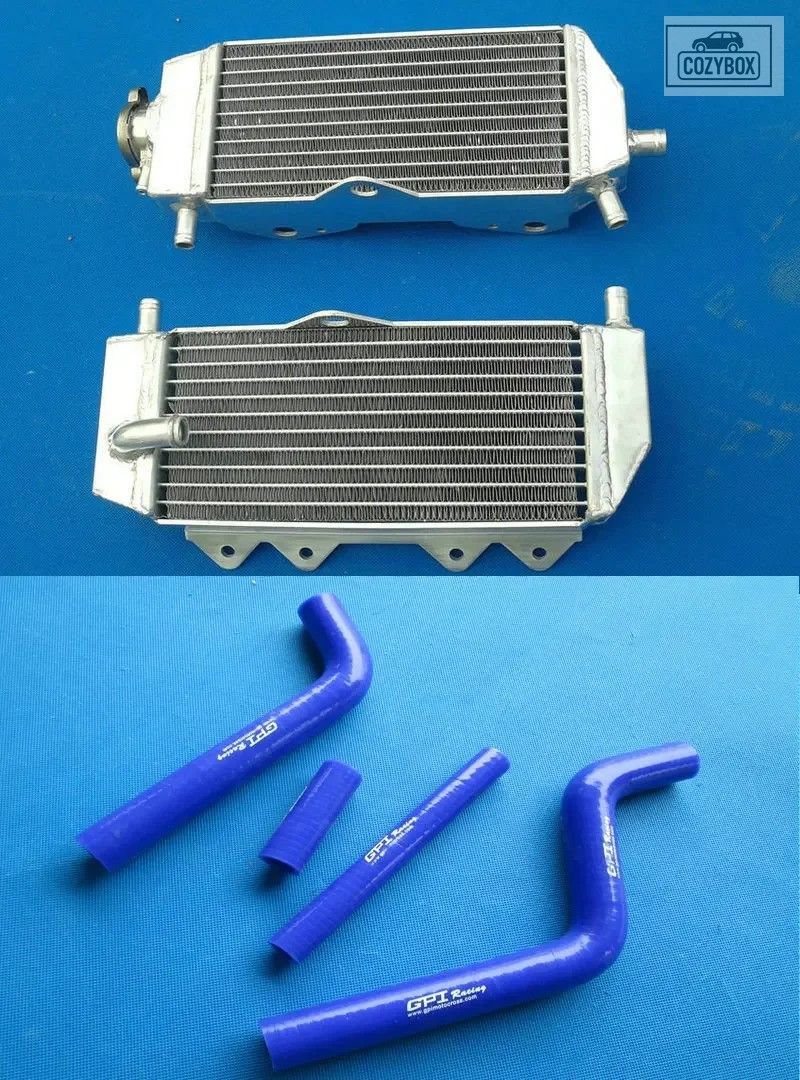 ラジエーター + シリコンホース ヤマハ YZ125 YZ 125 2ストローク 2005-2015 - 23