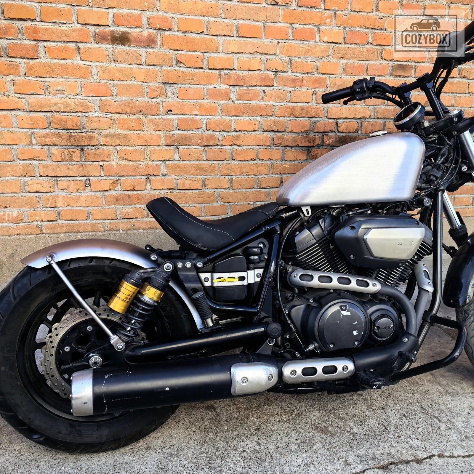 オートバイリア フェンダー ガード/マッド ガード/マッドガード カバー ヤマハ XV950