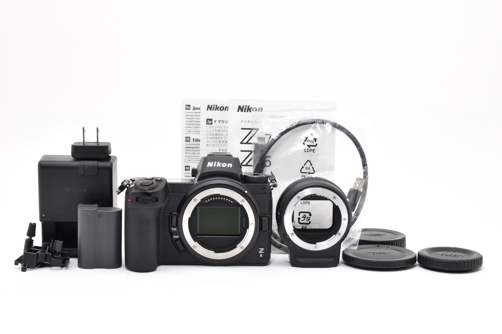 シャッター回数42614回！□極上品□ Nikon Z6 FTZ マウントアダプター 