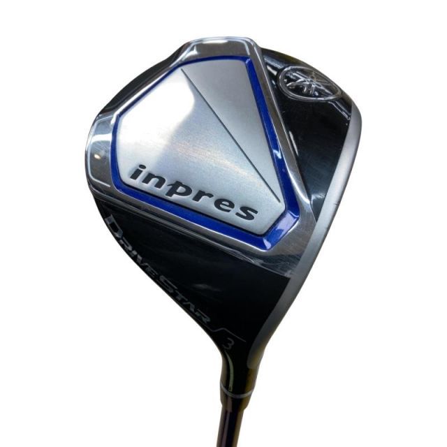 【中古】 ヤマハ inpres DRIVESTAR 3W フェアウェイウッド FW SPEEDER NX for Yamaha M423f (フレックスSR) メンズ 男性用 右利き 右用 Cランク ゴルフクラブ