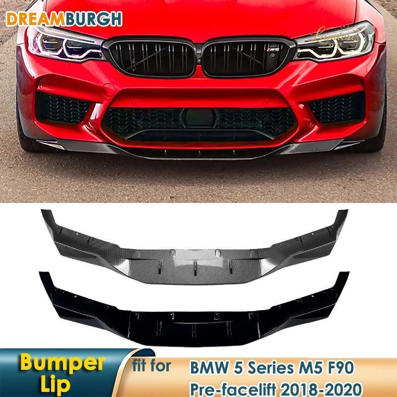 F90 CCarbon AHigh RQuality For FRONTM5 Splitter BUMPERFiber Lip