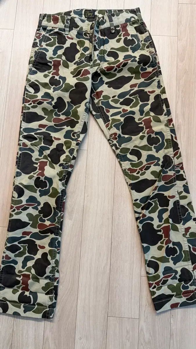 Obey ダックハンター 迷彩パンツ 28 中古