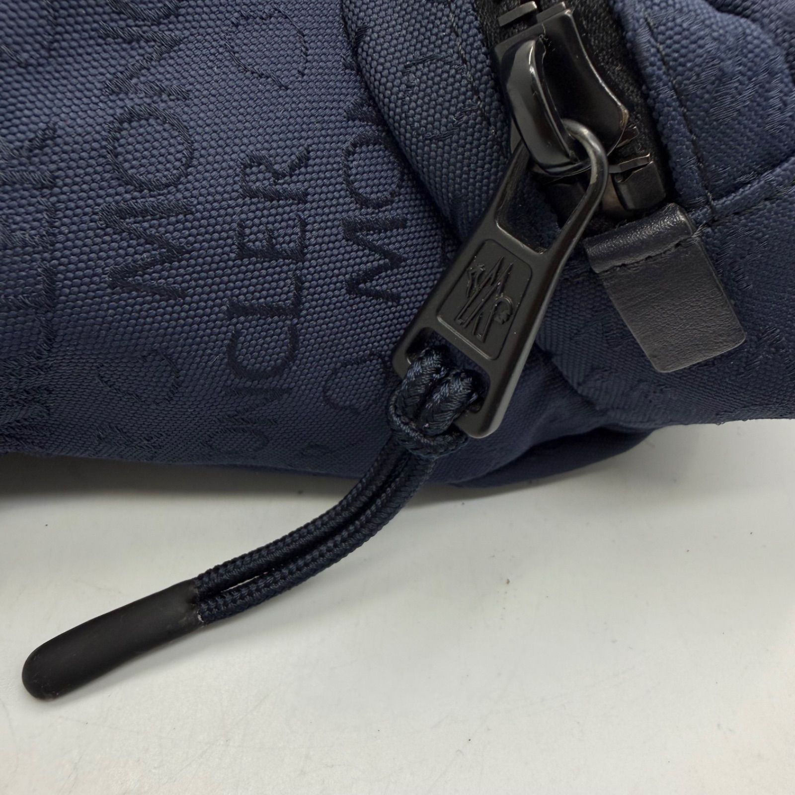 MONCLER DURANCE BODY BELT BAG monogram NAVY I209A5M00005