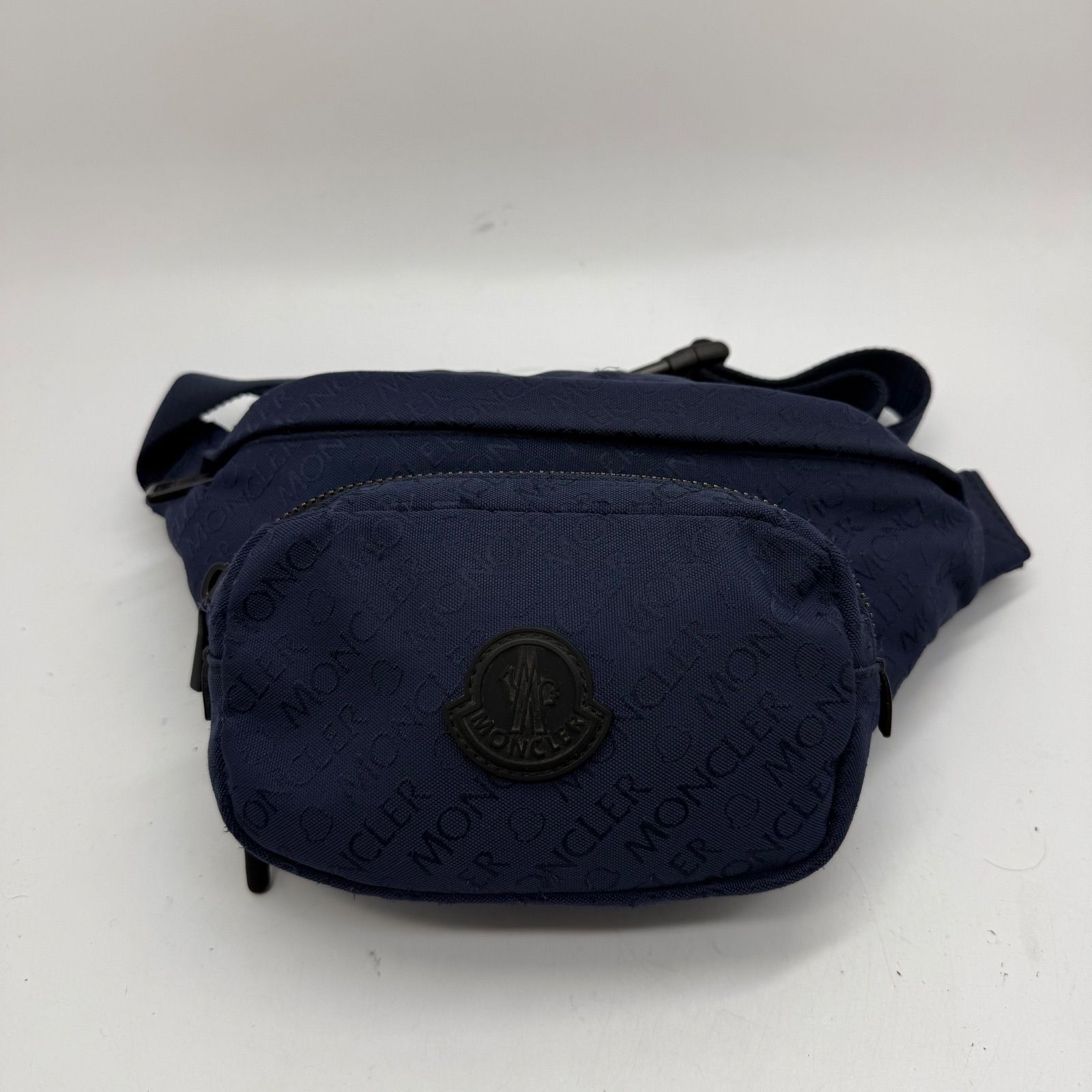 MONCLER DURANCE BODY BELT BAG monogram NAVY I209A5M00005
