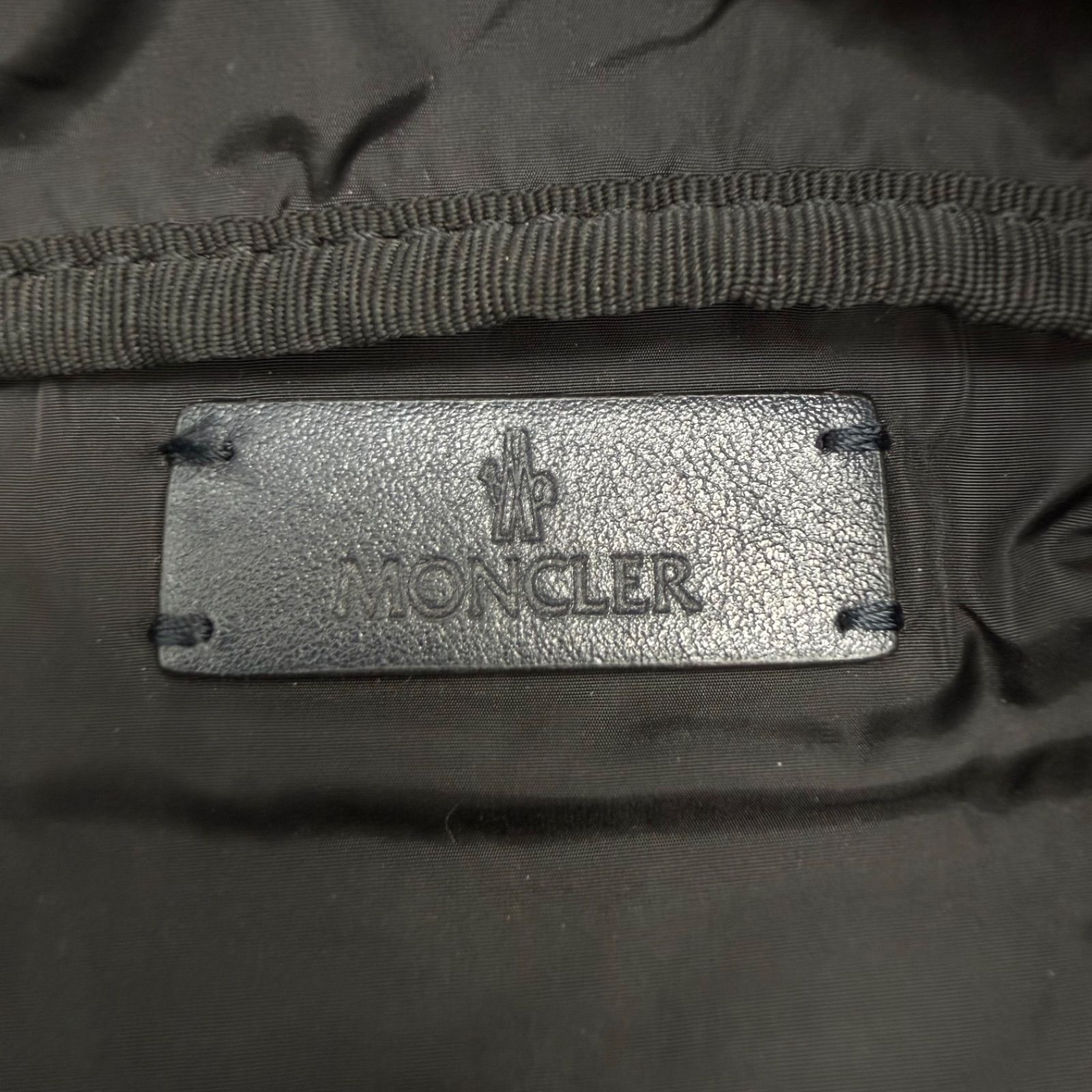 MONCLER DURANCE BODY BELT BAG monogram NAVY I209A5M00005 モンクレール ボディバッグ ウエストバッグ 総柄 モノグラム ネイビー 人気 高級