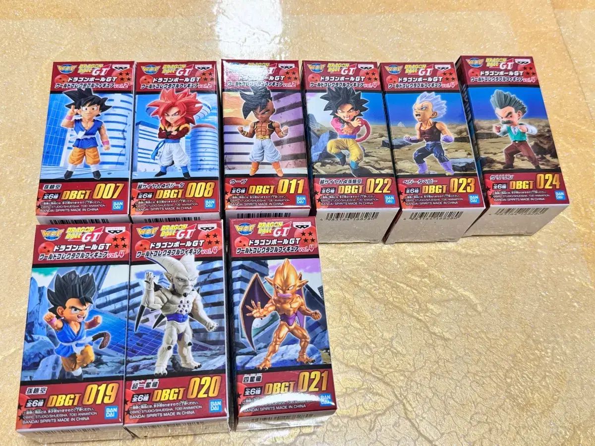 ドラゴンボール GT ワールドコレクタブル 4タン +@ 出品