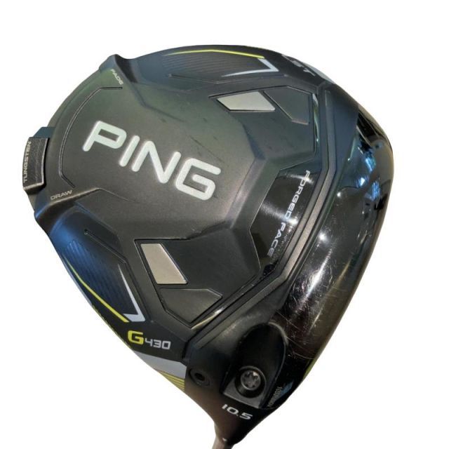 【中古】 ピン G430 LST 10.5° ドライバー DR 純正特注シャフト (フレックスR) メンズ 男性用 右利き 右用 Cランク ゴルフクラブ