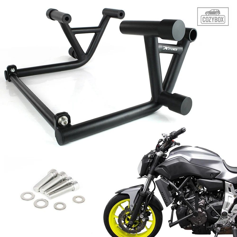 ヤマハ FZ-07 FZ07 MT07 2014-2024 XSR700 スタントケージ バンパー フレーム プロテ