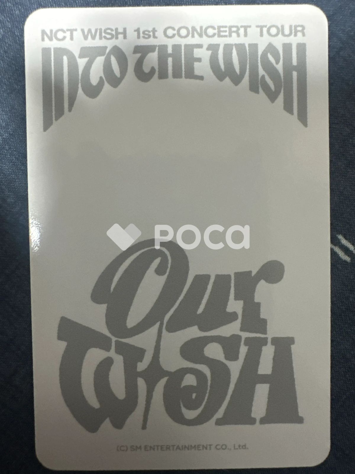 NCT ユニット NCT WISH 1st CONCERT TOUR 'INTO THE WISH : Our WISH
