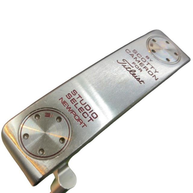 【中古】 タイトリスト SCOTTY CAMERON STUDIO SELECT NEWPORT 34インチ(15g) パター PT スチール (フレックスその他) メンズ 男性用 右利き 右用 Cランク ゴルフクラブ