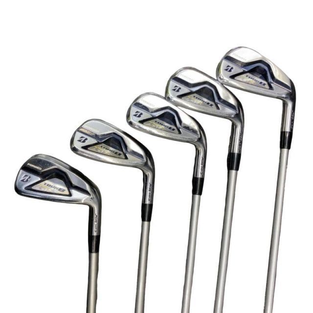 【中古】 ブリヂストン TOUR B JGR HF3(2019) 5S アイアンセット IR Air Speeder JGR(IR) (フレックスその他) メンズ 男性用 右利き 右用 Cランク ゴルフクラブ