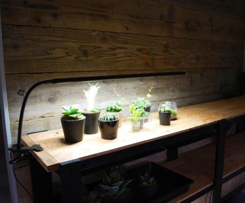 HaruDesign 植物育成ライト BAR LIGHT L610 （バーライト L610）サムスンLM281B＋Pro LED 32W フレキシブルアーム?クリップ固定式/スイッチ付き/調光機能無し 製品3年保証★m 058e218b