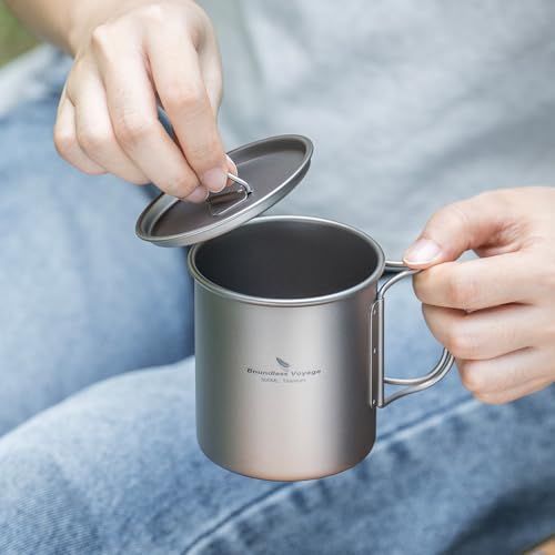 Boundless Voyage チタン マグカップ カップセット 300ml/450ml/750ml 折りたたみハンドル・蓋付き 軽量 頑丈 直火 アウトドア クッカー コッヘル ソロキャンプ マグカップ 登山 コップ アウトドア キャンプ 9e3955f3 Boundless Voyage チタン マグカップ カップセット 300ml/450ml/750ml 折りたたみハンドル・蓋付き 軽量 頑丈 直火 アウトドア クッカー コッヘル ソロキャンプ マグカップ 登山 コップ アウトドア キャンプ 9e3955f3