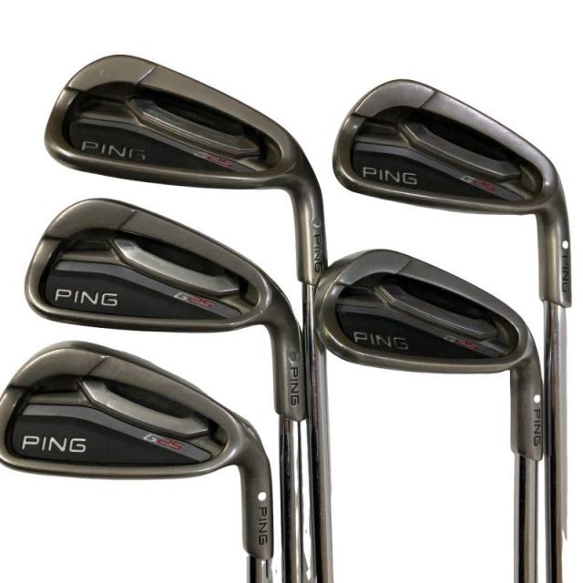 【中古】 ピン G25 6S アイアンセット IR CFS MAX スチール (フレックスS) メンズ 男性用 右利き 右用 Cランク ゴルフクラブ