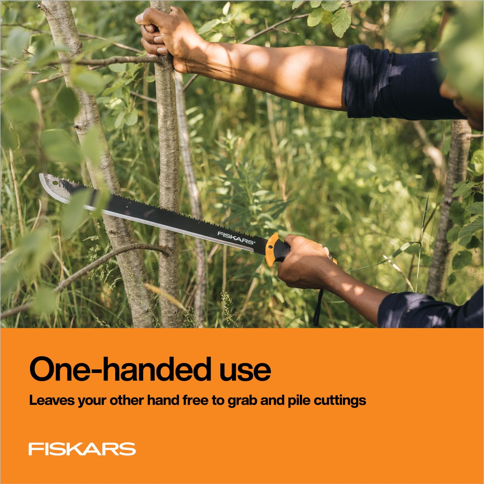 Fiskars Machete Saw 18インチ、370500-1002、マルチカラー