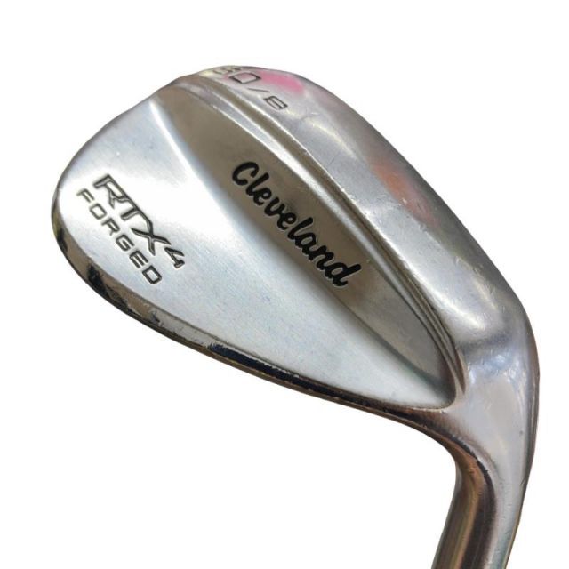 【中古】 クリーブランド Cleveland RTX-4 FORGED 60°/08° ウェッジ WG 純正特注シャフト (フレックスX) メンズ 男性用 右利き 右用 Cランク ゴルフクラブ