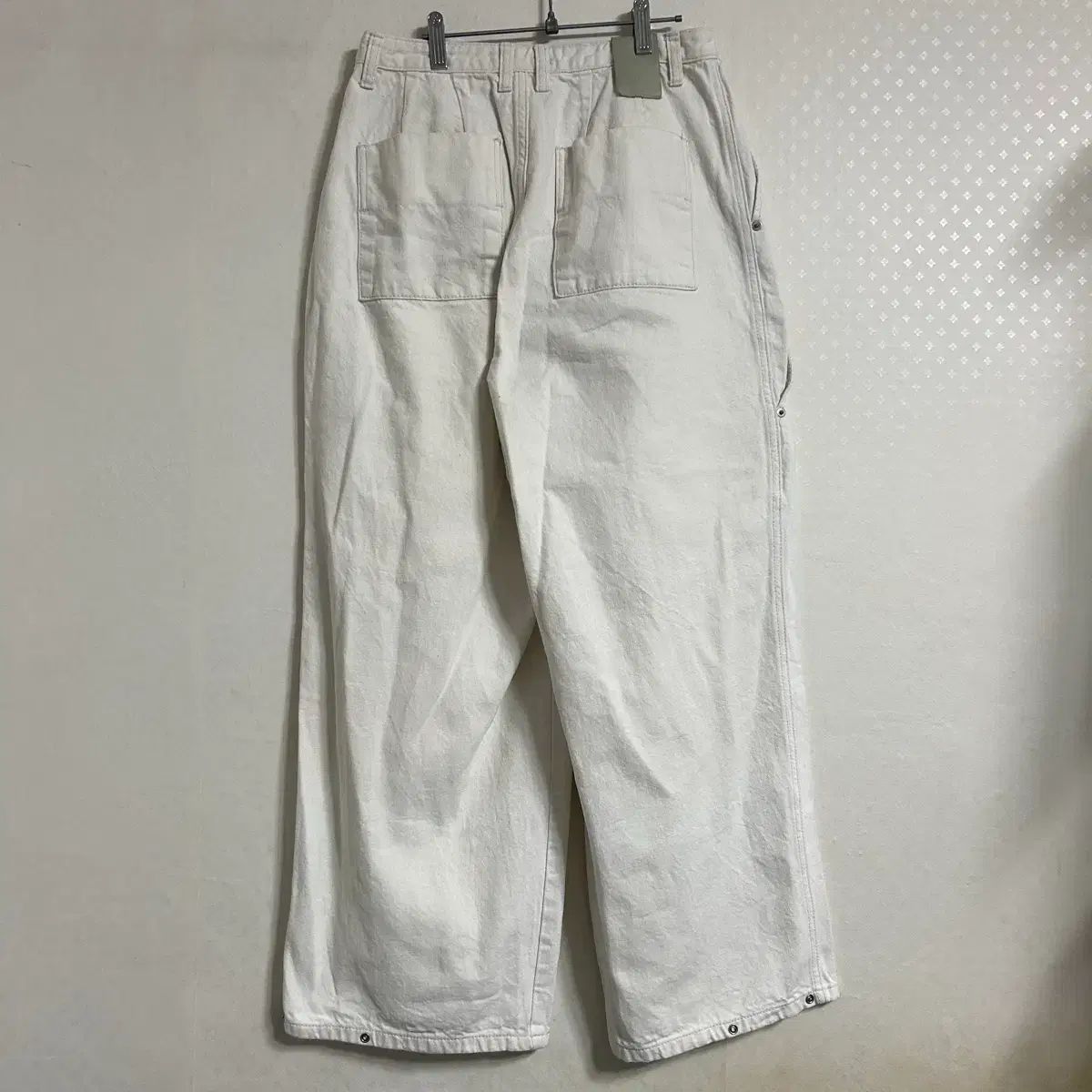 セター コットン ワイド ツータック ピンタック パンツ アイボリー M セター コットン ワイド ツータック ピンタック パンツ アイボリー M