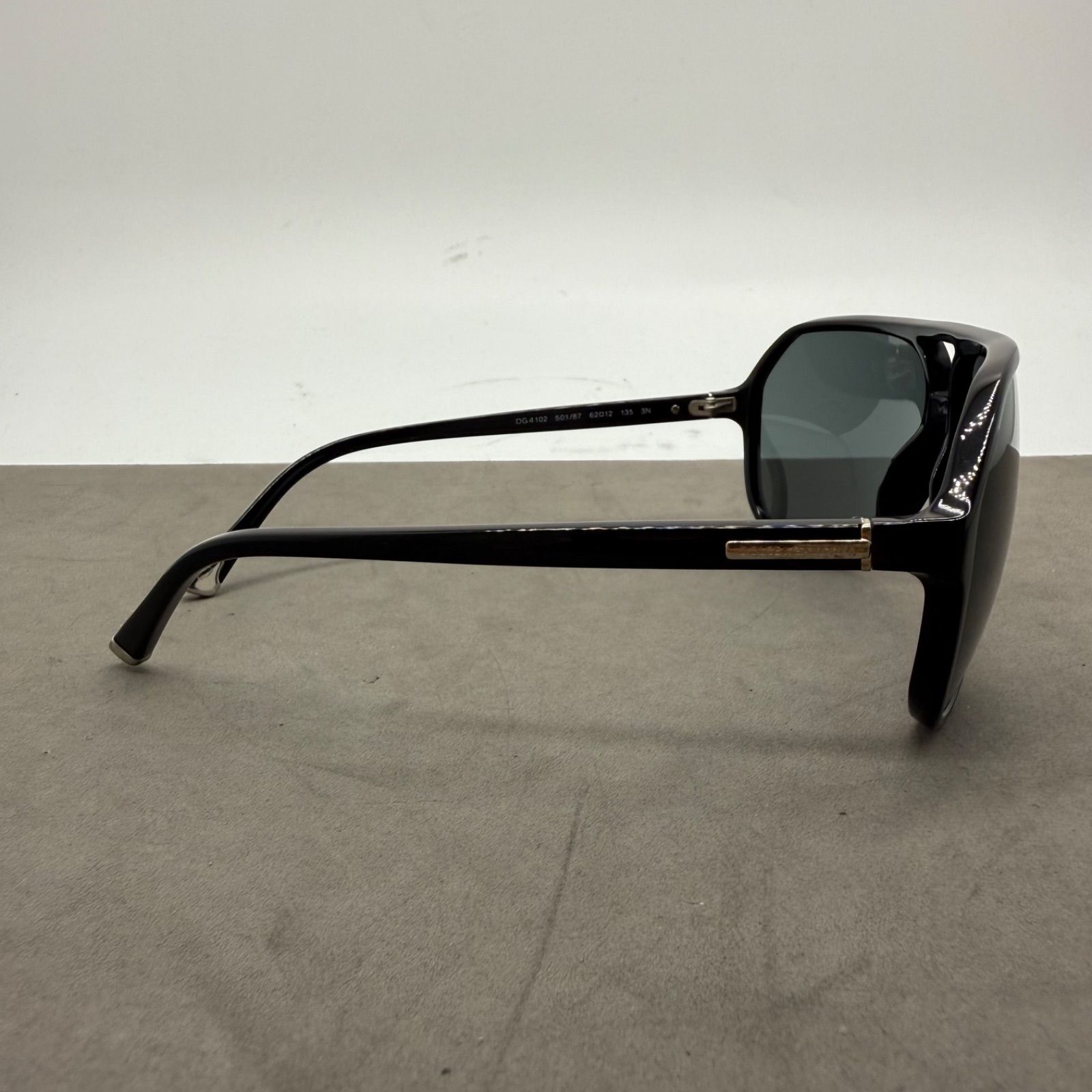 DOLCE & GABBANA archive Prescription Sunglasses DG4102 D&G ドルチェ＆ガッバーナ ドルガバ アビエーター ティアドロップ サングラス 付属品完備 EXILE ATSUSHI レア