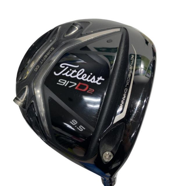 【中古】 タイトリスト 917 D2 9.5° ドライバー DR リシャフト (フレックスその他) メンズ 男性用 右利き 右用 Cランク ゴルフクラブ