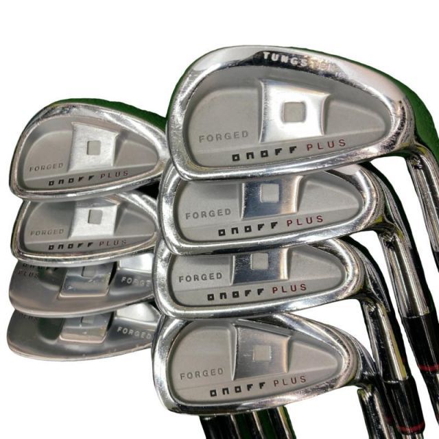 【中古】 ダイワ(グローブライド) ONOFF +(PLUS)(2007) 8S アイアンセット IR NS PRO 950GH (フレックスS) メンズ 男性用 右利き 右用 Cランク ゴルフクラブ