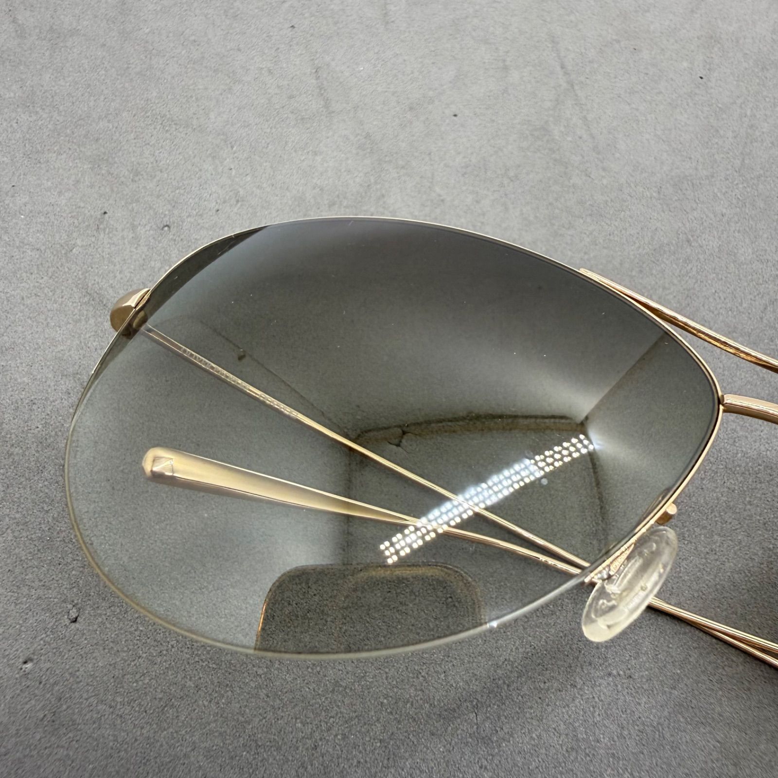 OLIVER PEOPLES archive strummer-t gold sunglasses オリバーピープルズ ストラマー サングラス ゴールド 人気 オーシャンズ13 ブラピ アンジー レア アーカイブ