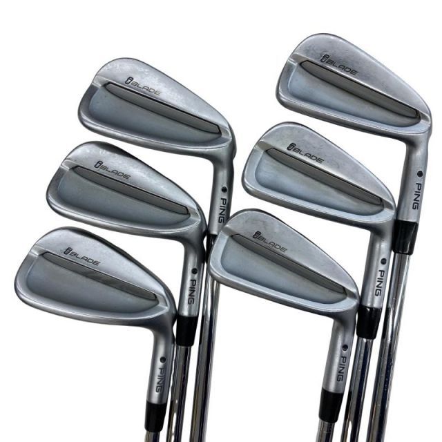 【中古】 ピン i BLADE 6S アイアンセット IR Dynamic Gold (フレックスS) メンズ 男性用 右利き 右用 Cランク ゴルフクラブ