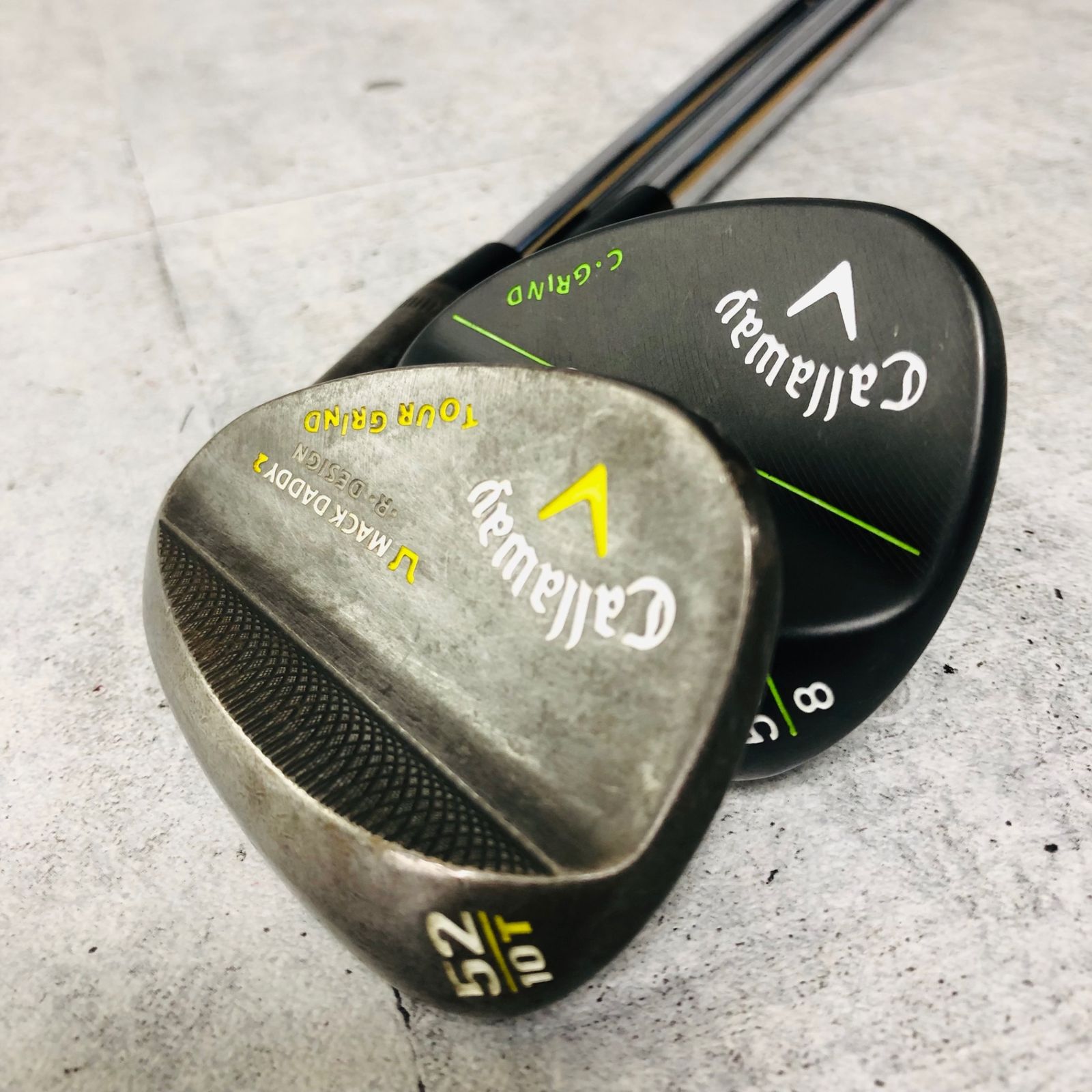 【保証付】Callaway キャロウェイ MACK DADDY2 マックダディ MD3 MILLED ミルド 52° 58° 2本 メンズゴルフ クラブ ウェッジ 単品 初心者 入門
