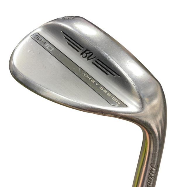 【中古】 タイトリスト VOKEY SPIN MILLED SM10 ツアークロム 58°/04°T ウェッジ WG Dynamic Gold (フレックスS) メンズ 男性用 右利き 右用 Dランク ゴルフクラブ