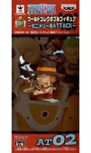 フィギュア ウソップ 「ワンピース」 ワールドコレクタブルフィギュア -ミニメリー号ATTACK-【10日以内発送】